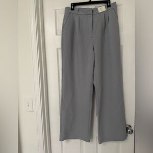 Abercrombie & Fitch Light Gray Sloane Tailored Pant